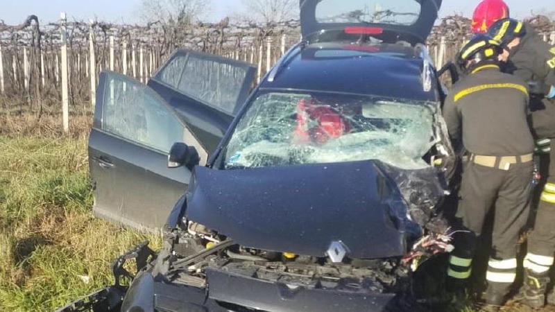 Schianto a Correggio, due feriti e disagi al traffico