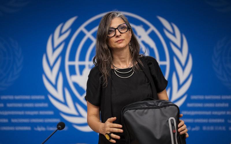 Georgetown University drops UN’s Albanese due to US sanctions