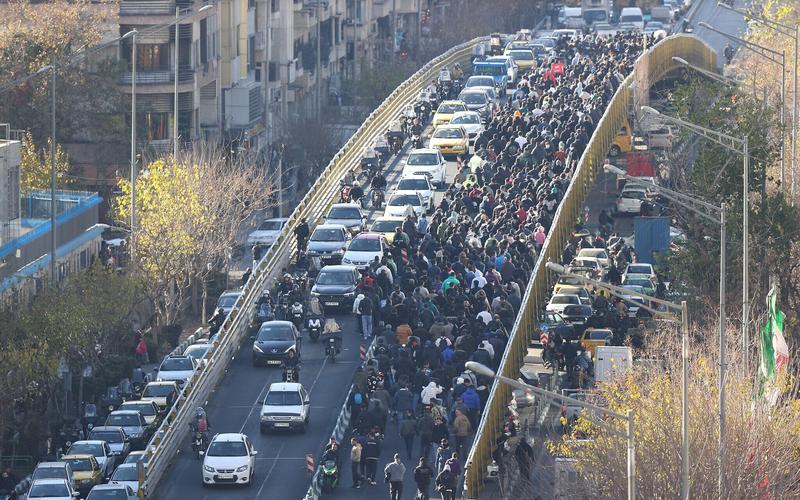 Massive protests rock Iran after currency sinks; Tehran shopkeepers shutter stores Massive protests rock Iran after currency sinks; Tehran shopkeepers shutter stores