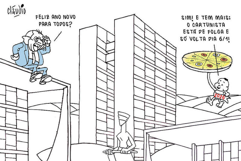 Ano-Novo vai começar em pizza?