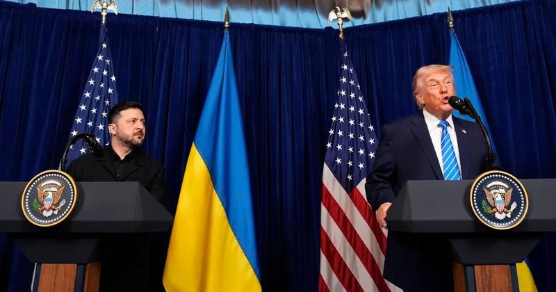 Συνάντηση Ζελένσκι - Τραμπ: «Συμφωνήσαμε ότι οι εγγυήσεις ασφάλειας είναι ένα βασικό ορόσημο για την επίτευξη διαρκούς ειρήνης» Συνάντηση Ζελένσκι - Τραμπ: «Συμφωνήσαμε ότι οι εγγυήσεις ασφάλειας είναι ένα βασικό ορόσημο για την επίτευξη διαρκούς ειρήνης»