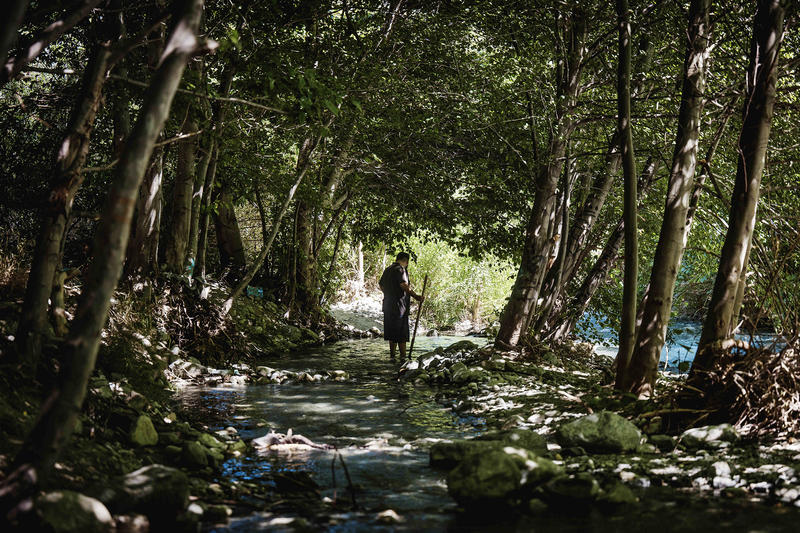 California mountain community cut off as rains destroy bridge