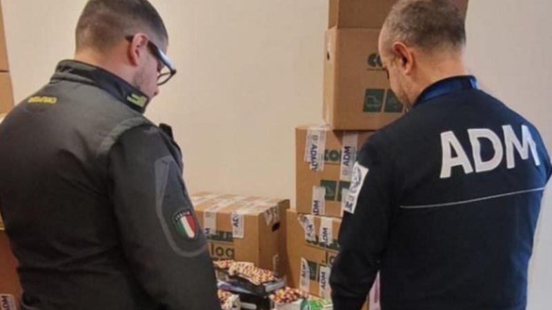 Farmaci e cosmetici illegali: nel 2025 ne sono stati sequestrati 346 chili al Marconi