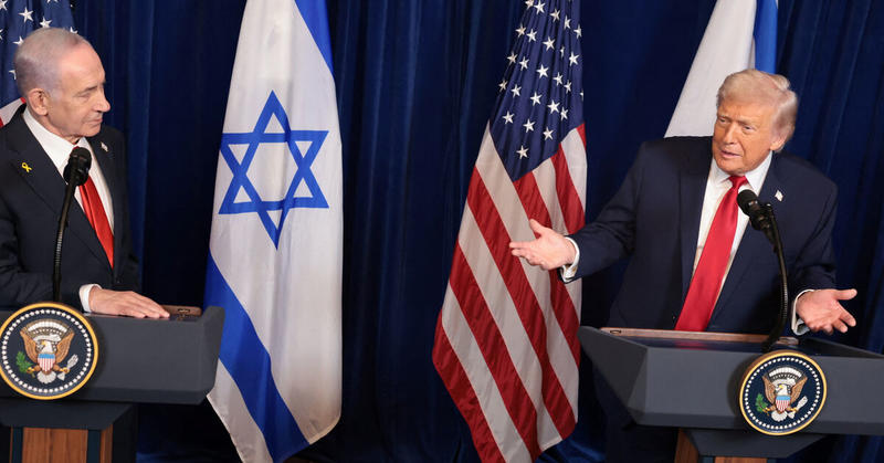 Trump says he and Netanyahu don't fully agree on West Bank