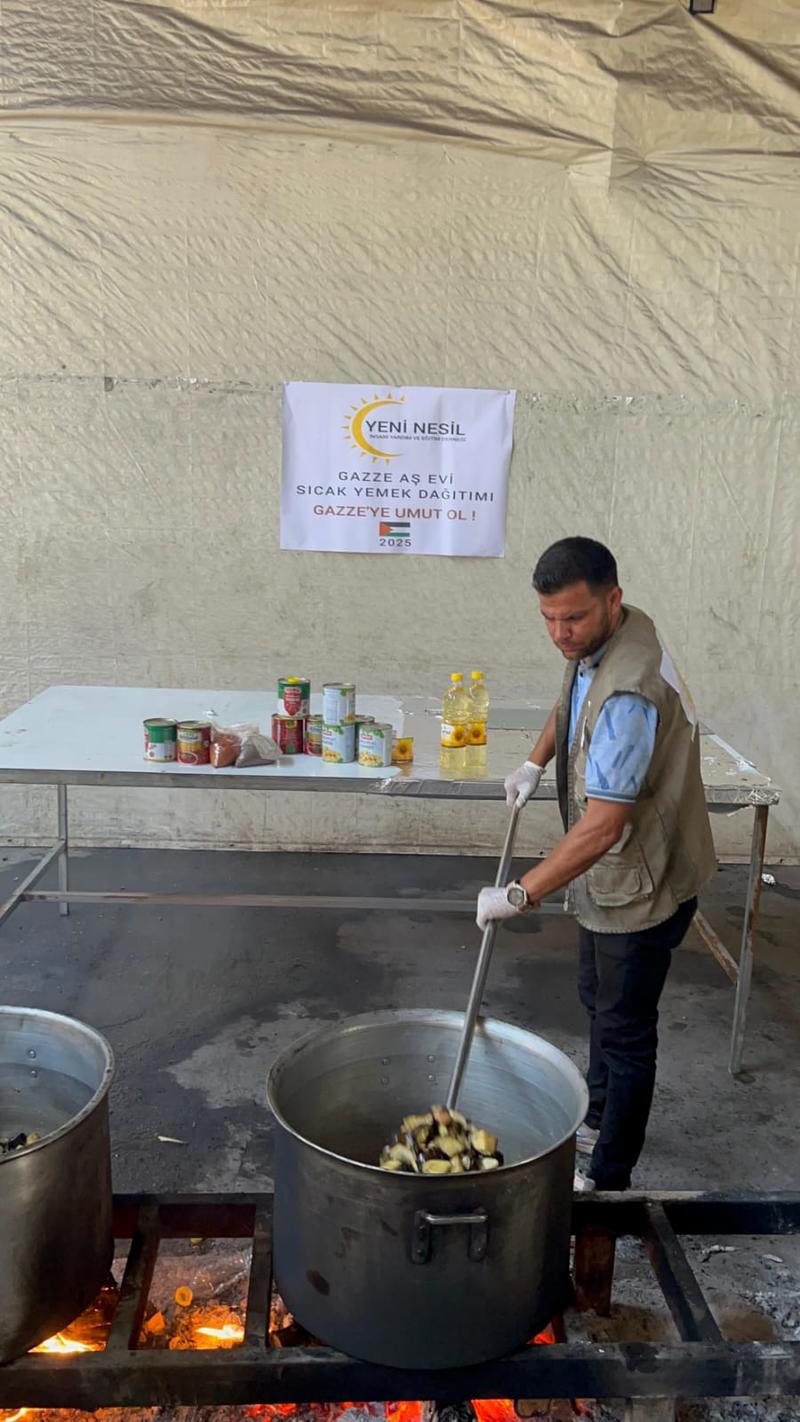 YENİ NESİL: GAZZE’DE UMUT OLMAYA DEVAM EDİYORUZ