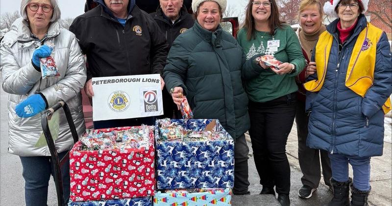 Peterborough Lions Club bring joy of holiday season to residents at Fairhaven