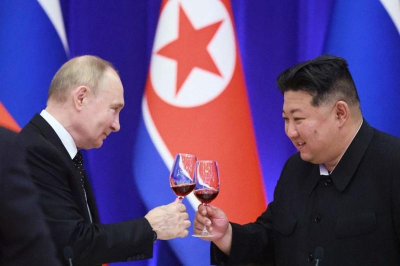 Militant fraternity /					 													 						Kim and Putin's growing bromance should make us nervous