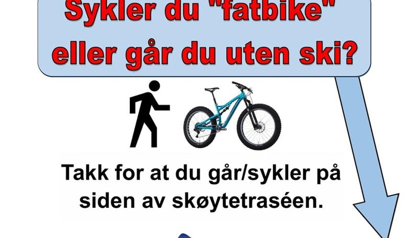 Løypa er bred nok - hvis vi bruker den rett