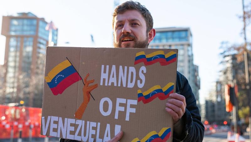 Trump zeigt: Der Verlierer Maduro soll auch aussehen wie ein Verlierer