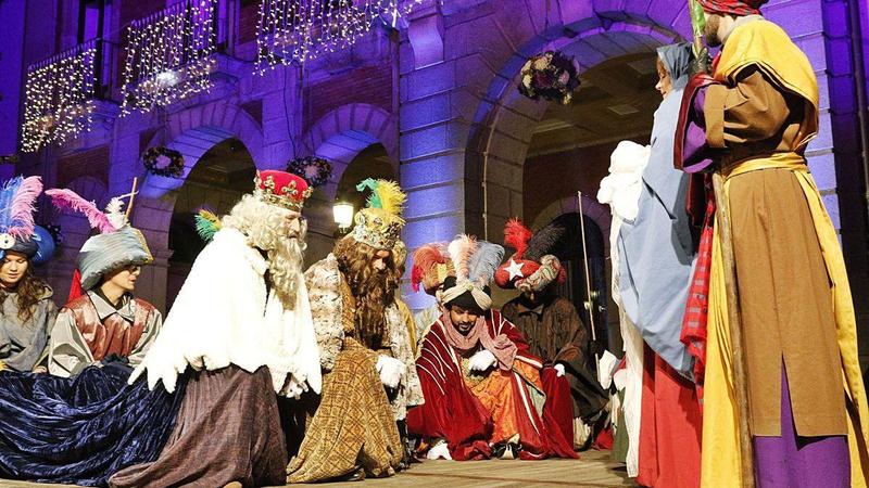 Melchor, Gaspar, Baltasar y Francis