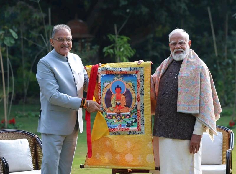 LG Gupta Meets PM Modi