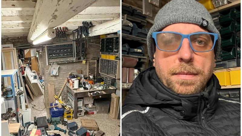 Dopo il raid dei ladri a Natale, un donatore ‘segreto’ aiuta il falegname Lukas. “Ora so che non sono solo”