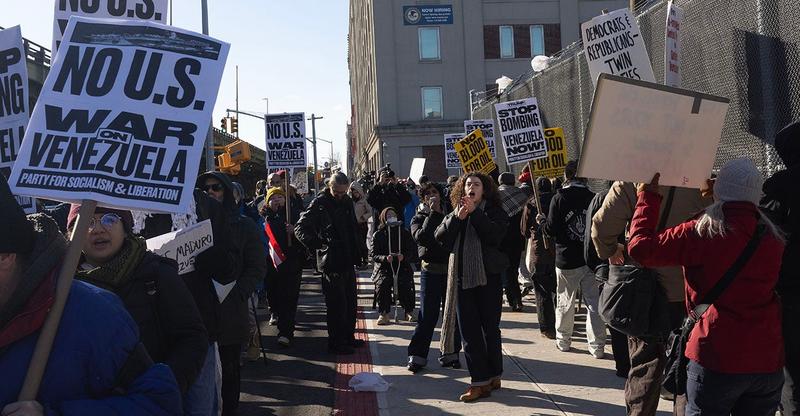 ‘IDEOLOGICAL WARFARE’: Leftist Network Organized Protests Against Trump’s Capture of Maduro