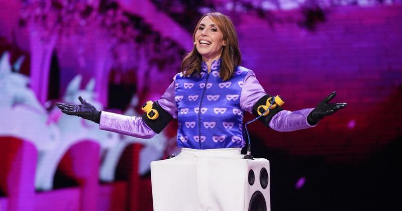 Alex Jones breaks silence after being eliminated from ITV's The Masked Singer