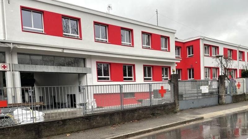 Sede della Croce Rossa a Bergamo, l’appello: servono 300mila euro per finire i lavori
