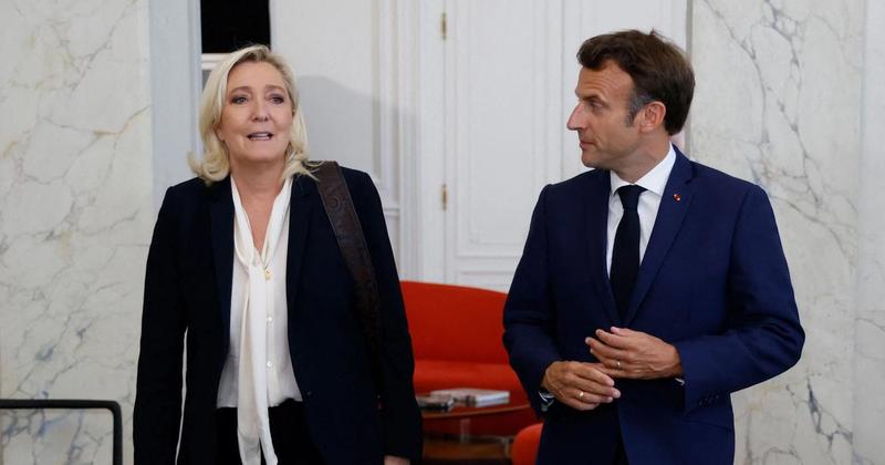 Emmanuel Macron feirer USAs angrep på Venezuela. Forsvaret av folke­ret­ten overlater han til Marine Le Pen.