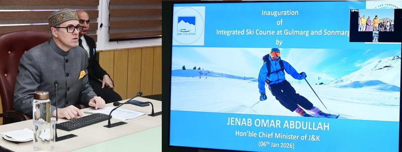 CM Omar Virtually Launches 14-Day Integrated Ski Training Programme