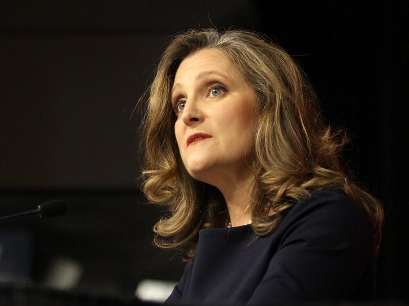 Terry Newman: Freeland to lead Ukraine's economic recovery? Don't make me laugh