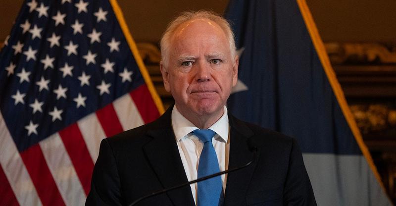 Tim Walz Claims He Fired People Amid Fraud Scandals—But Won’t Name Names