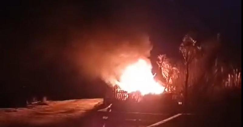 Car 'explodes' outside convicted paedophile's home following fire