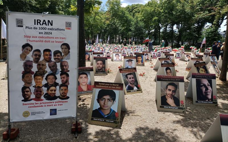 Iran executes another man accused of spying for Israel, as protests roil country