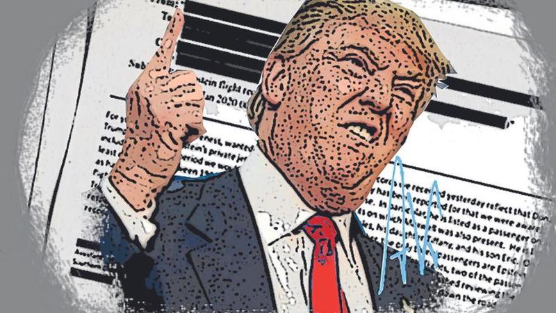 Trump y la tinta negra