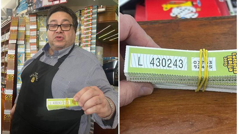 Chi ha vinto 2 milioni alla Lotteria Italia? La festa alla tabaccheria Le Ginestre (e l’identikit del fortunatissimo) /