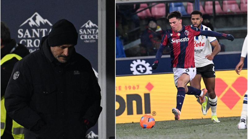 Bologna, adesso è crisi vera: l’Atalanta si mangia i rossoblù con 2 gol