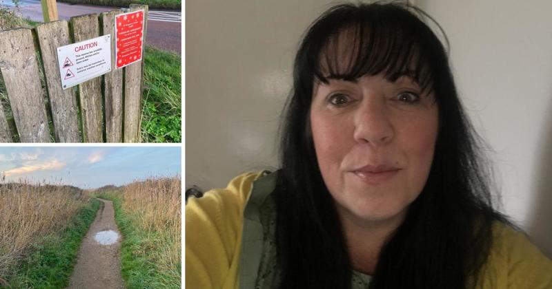 Mother in row with council over 'hazardous' walking route for school children