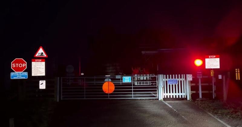 Van driver ‘failed to report crash’ at 75mph railway level crossing