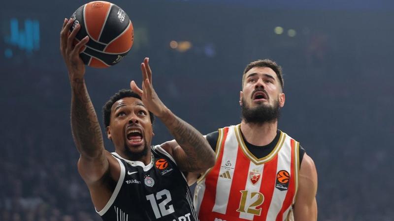 Tabela Evrolige: Zvezda na sredini , Partizan poslednji
