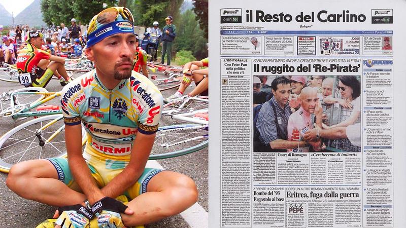 ‘Occhi sulla storia’. Leggenda Pantani, un Pirata in mostra /