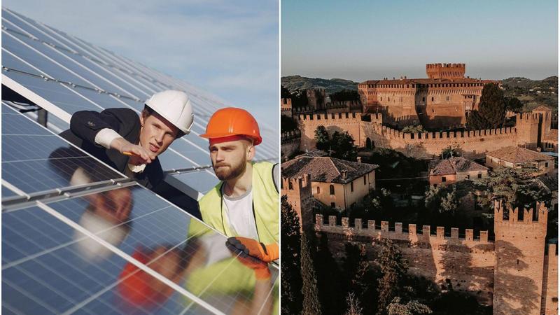 Gradara, no all’impianto fotovoltaico: “Si vede dalla Rocca”. Ma Il Tar riapre tutto”