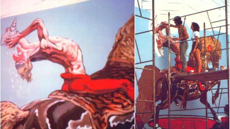 Andrea Pazienza, lite sul maxi dipinto di Cesena ritrovato nella discarica: fu gettato via e ora non si sa di chi è