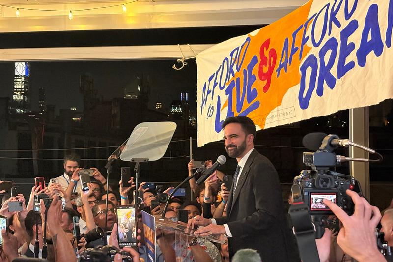 La izquierda después del alcalde de Nueva York