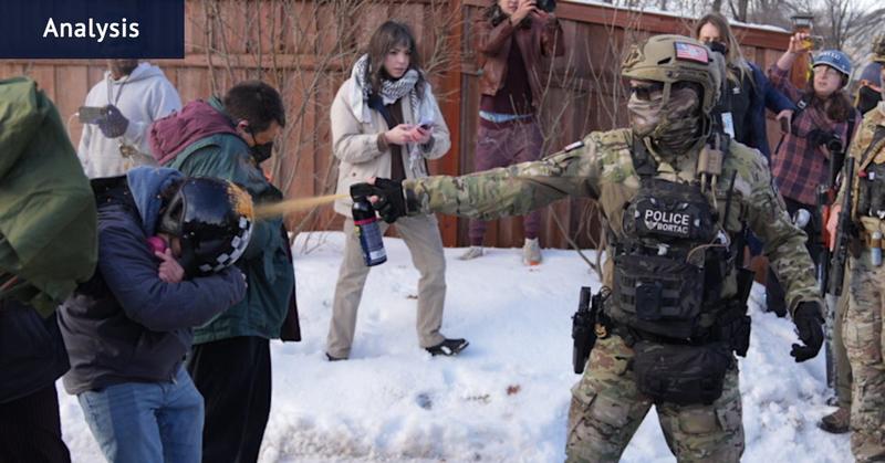 When it comes to violence against protesters, this administration has a track record of lies