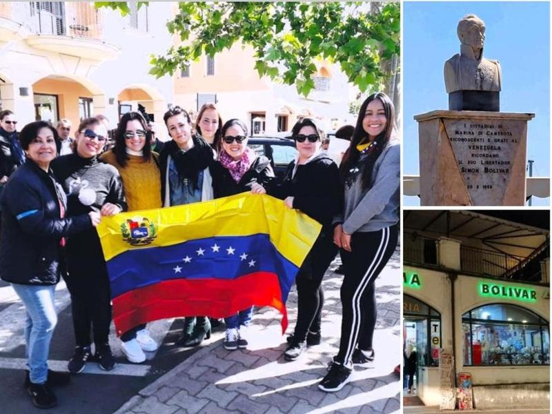Camerota, la piccola Caracas:Â Â«Pronti a festeggiareÂ il Venezuela liberoÂ»