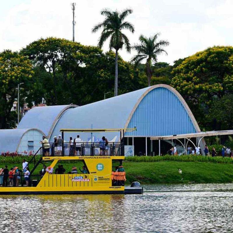Passeio na Lagoa da Pampulha é destaque na programação