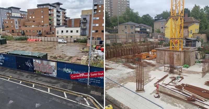Developers slammed for turning historic street into 'concrete slab'