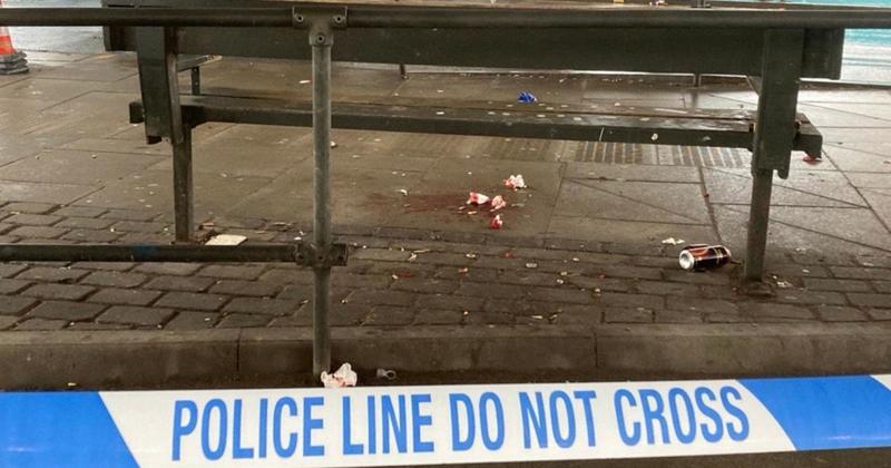 Neighbourhood saddened by flyover stabbing as police continue hunt for victim