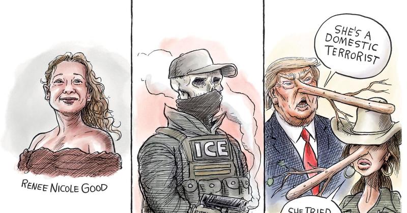 Adam Zyglis: Renee Nicole Good