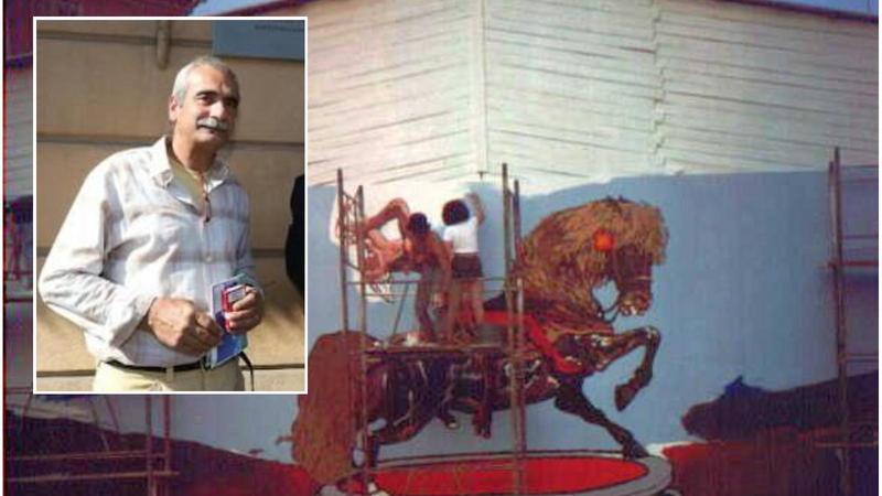 La rabbia di Michele Pazienza sul caso dello ‘Zanardi equestre’ conteso: “Opera destinata alla discarica, il Comune non se la merita”