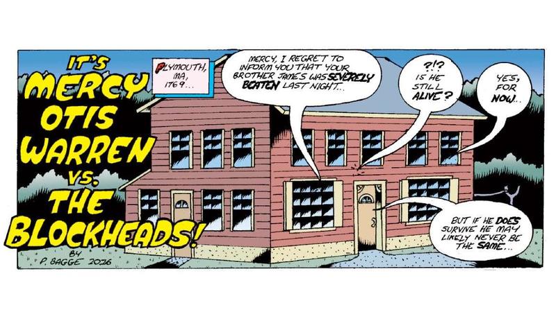 Comic: It's Mercy Otis Warren vs. The Blockheads