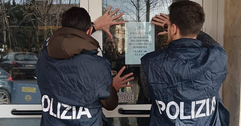 Sospeso per 15 giorni un locale di via Campo di Marte: disordini e irregolarità amministrative