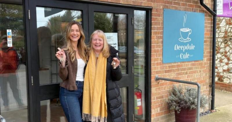 Mother-and-daughter team takes over café in shopping village