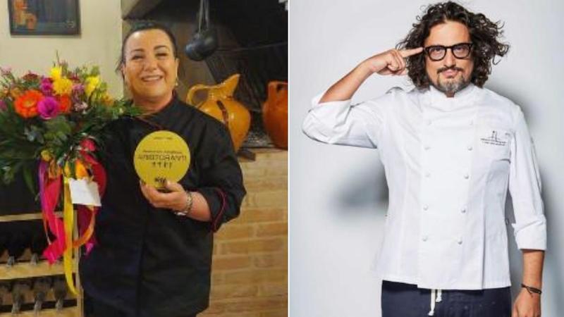 Alessandro Borghese a Macerata, sfida di cucina contadina in 