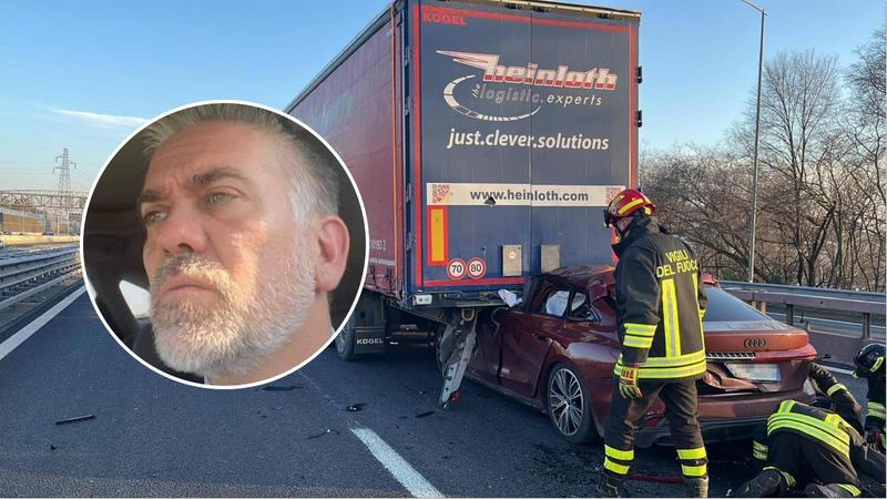 Morto nello schianto in autostrada: 
