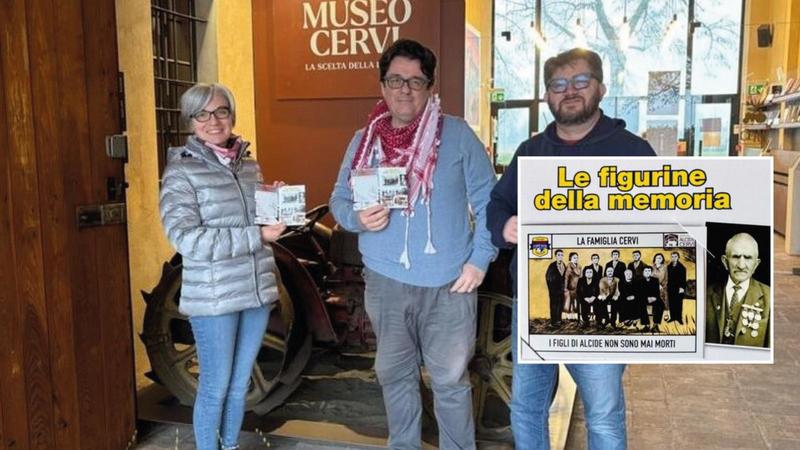 La figurina dei 7 fratelli Cervi, l’iniziativa per non dimenticare