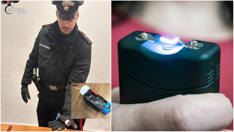 Studente crea caos al supermercato con un 'taser' artigianale: disarmato e portato in caserma