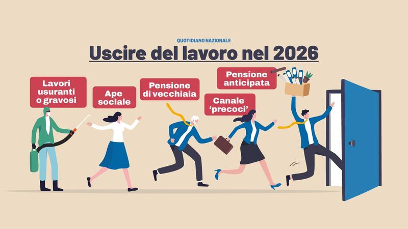 Pensioni, chi potrà lasciare il lavoro nel 2026 per classi di età